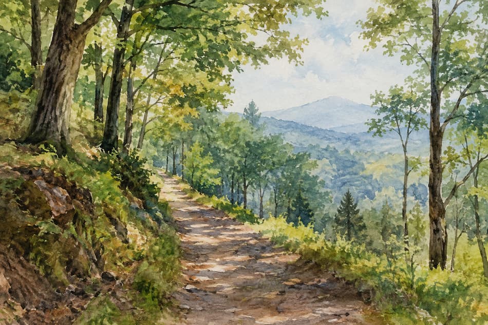 creating depth with watercolor