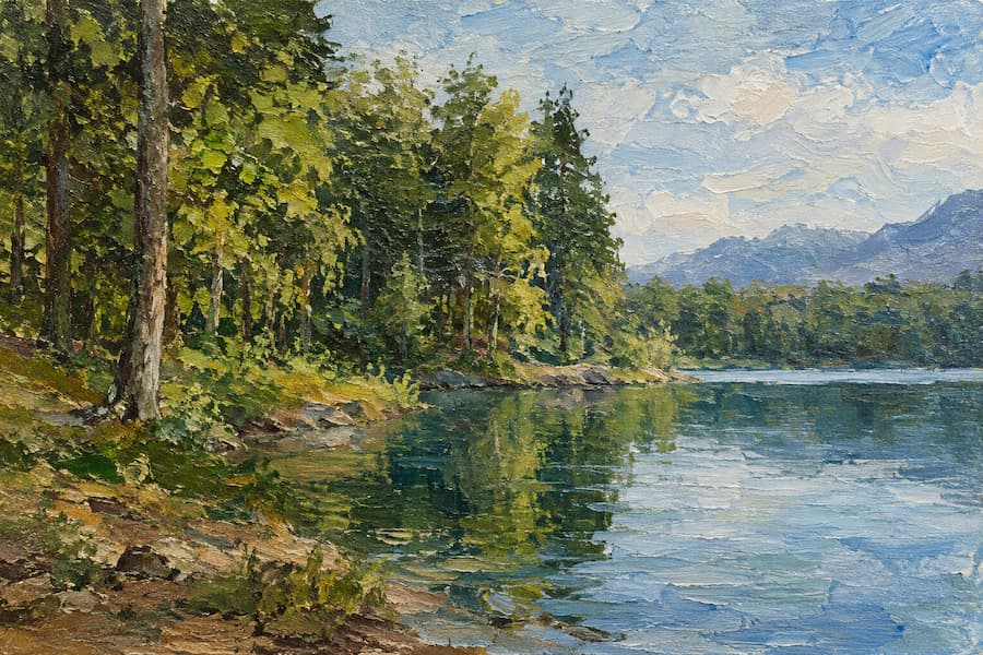 óleo sobre lienzo